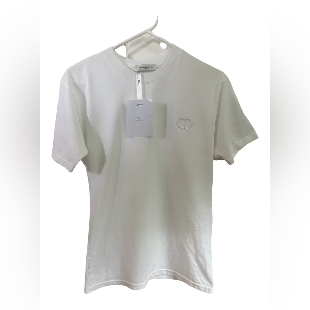 White Dior t shirt